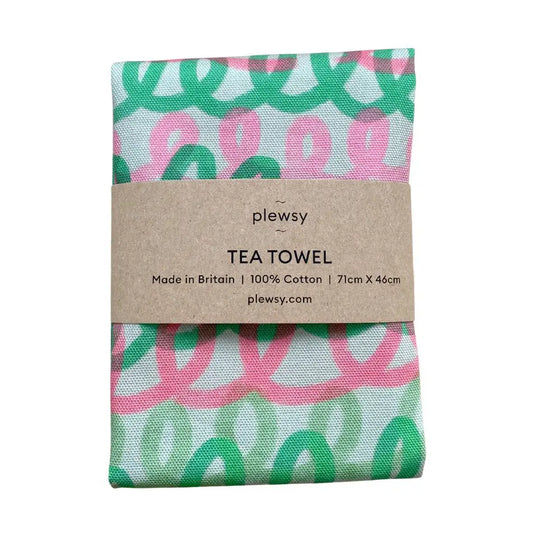 Loops Tea Towel
