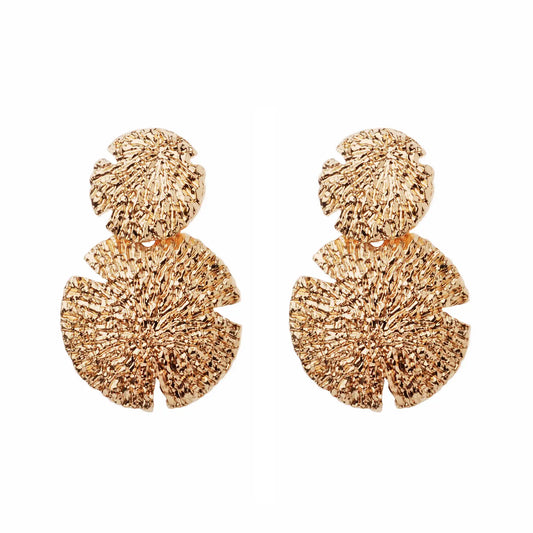 Double Disc Earrings