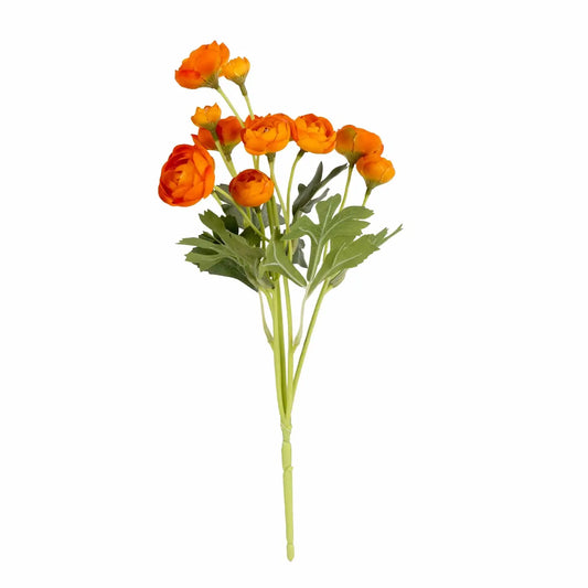 Orange Camellia Spray