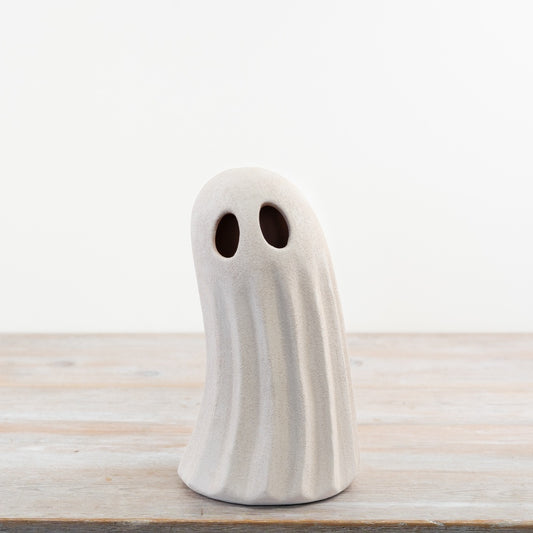 White Standing Ghost Figurine