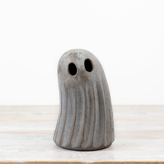 Grey Standing Ghost Figurine