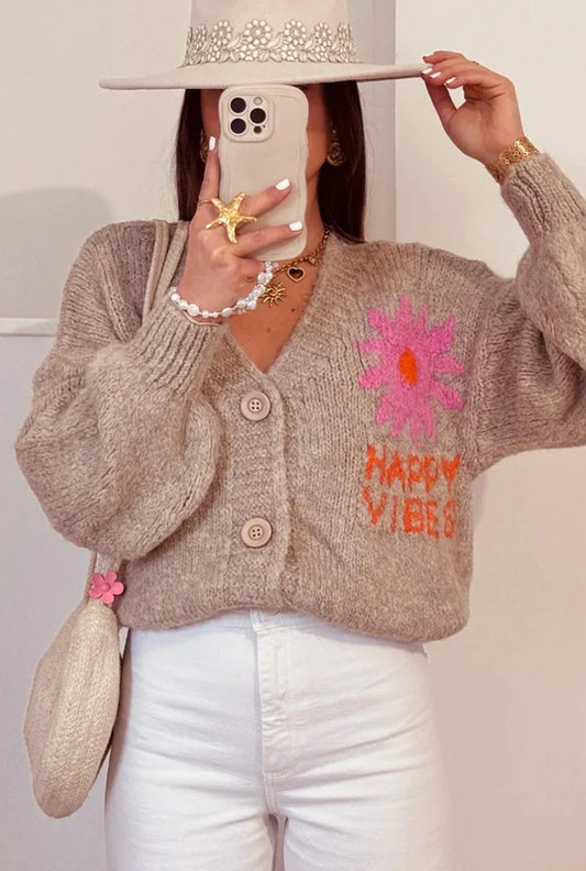 Happy Vibes Cardigan