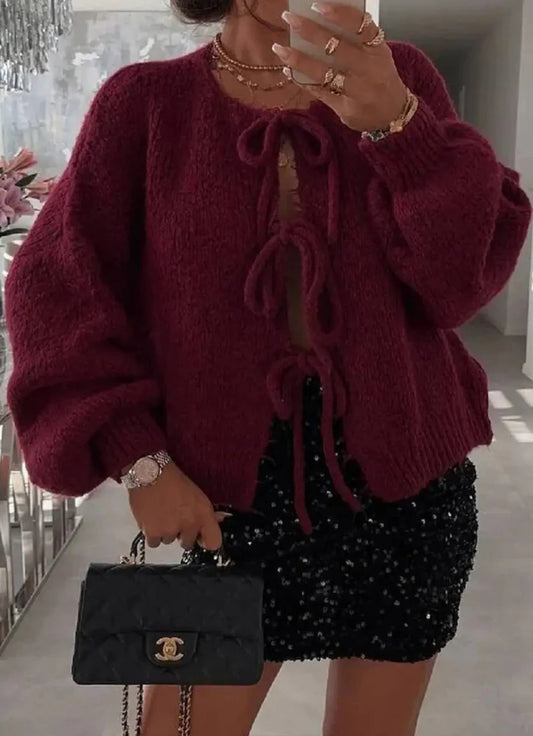 Bow Tie Cardigan