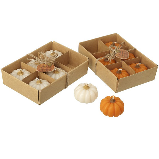 Pumpkin Candle Set Of 6