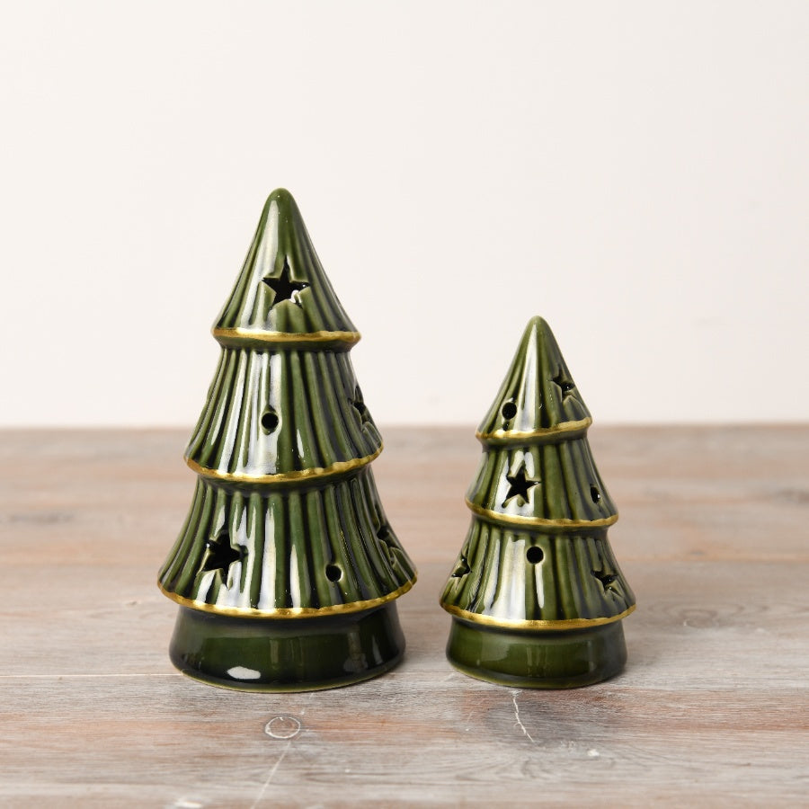 Green & Gold LED Christmas Tree