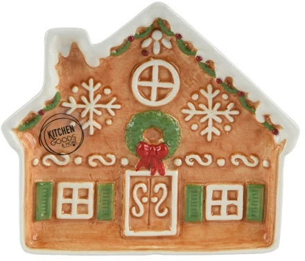 Gingerbread House Plate