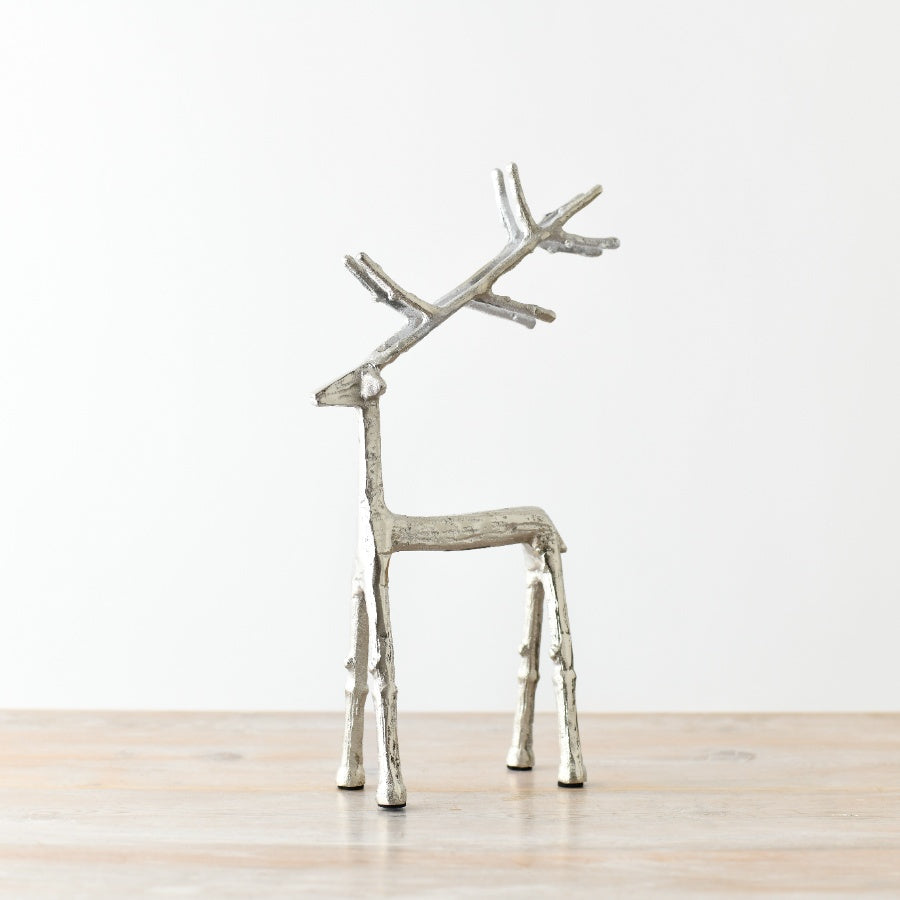 Silver Aluminium Reindeer