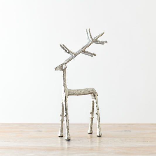 Silver Aluminium Reindeer