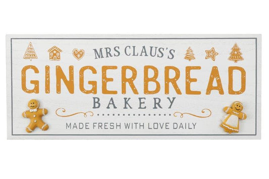 Gingerbread Bakery Plaque