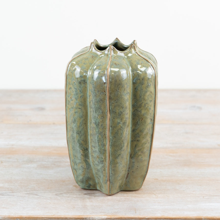Green Pod Vase