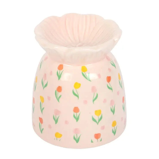 Tulip Print Wax Warmer