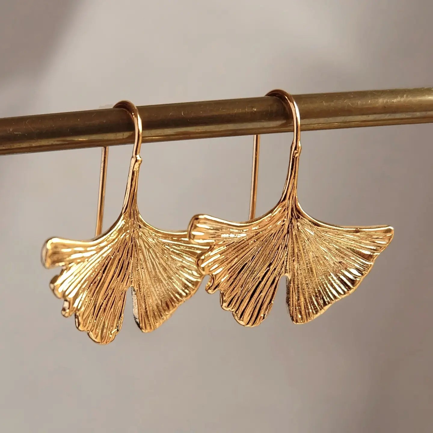 Ginkgo Statement Earrings