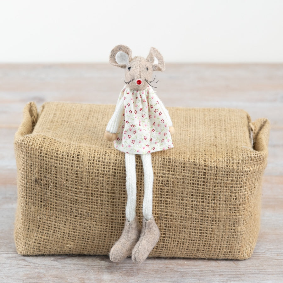 Girl Sitting Mouse