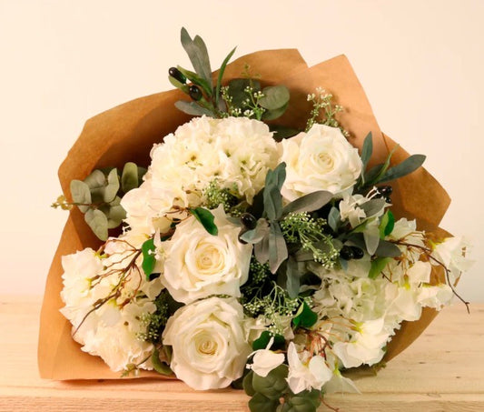 Ivory Cascade Luxury Bouquet