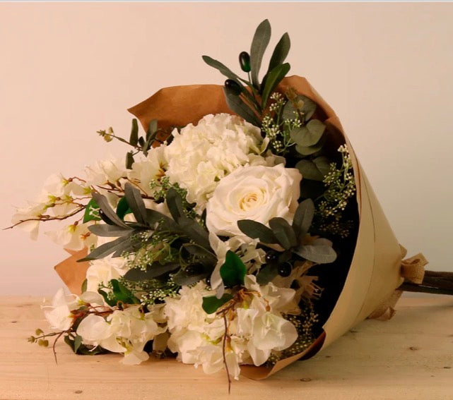 Ivory Cascade Luxury Bouquet