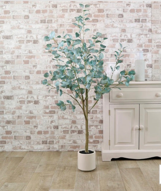 Eucalyptus Faux Tree