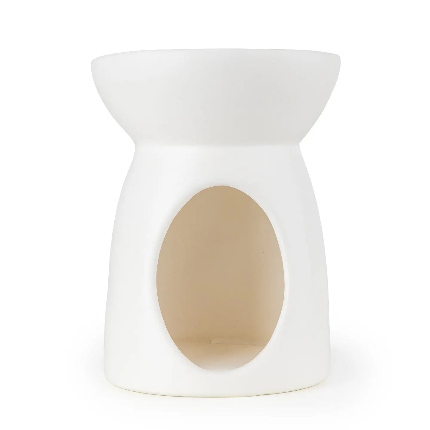 Matt White Ceramic Wax Warmer