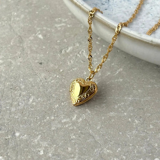 Heart Locket Necklace