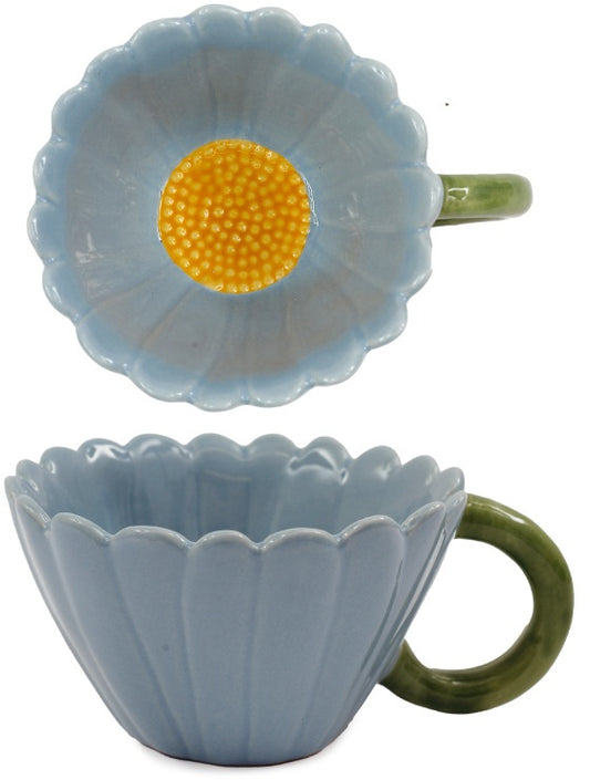Blue Flower Mug