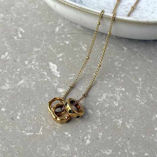 Trio Ring Necklace