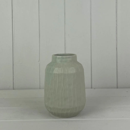 Glazed Pistachio Vase