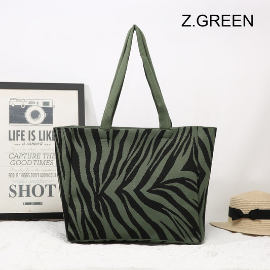 Zebra Tote Bag