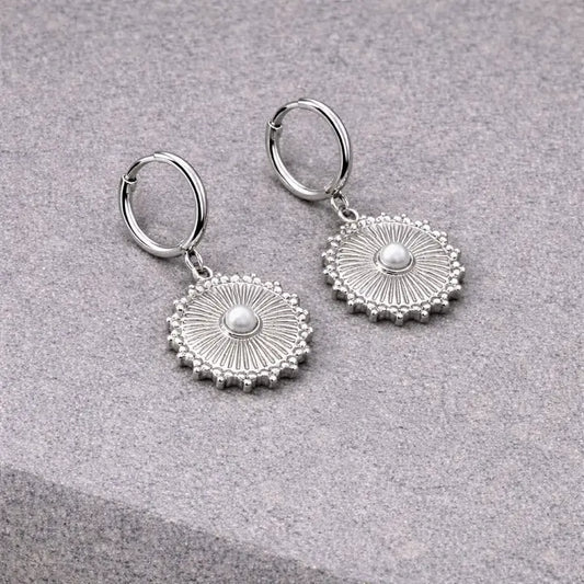 Mandala Huggies Silver