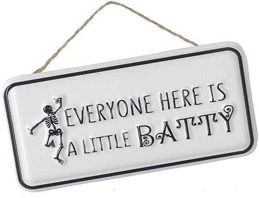 A Little Batty Sign