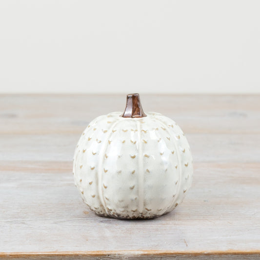 Patterned Pumpkin Decoration
