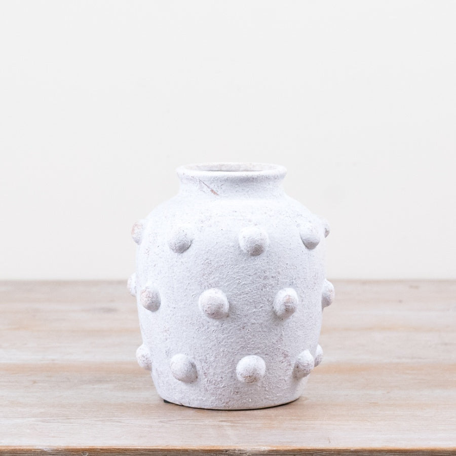 White Bobble Vase