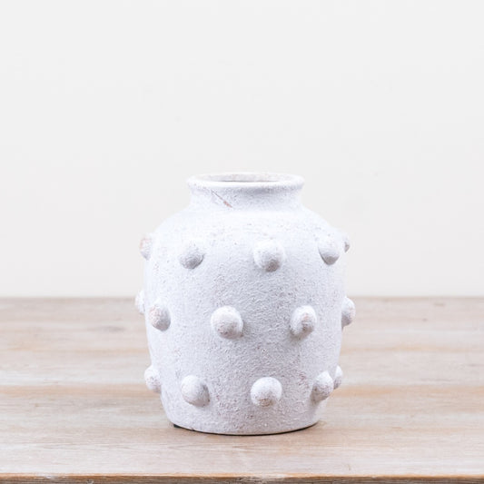 White Bobble Vase