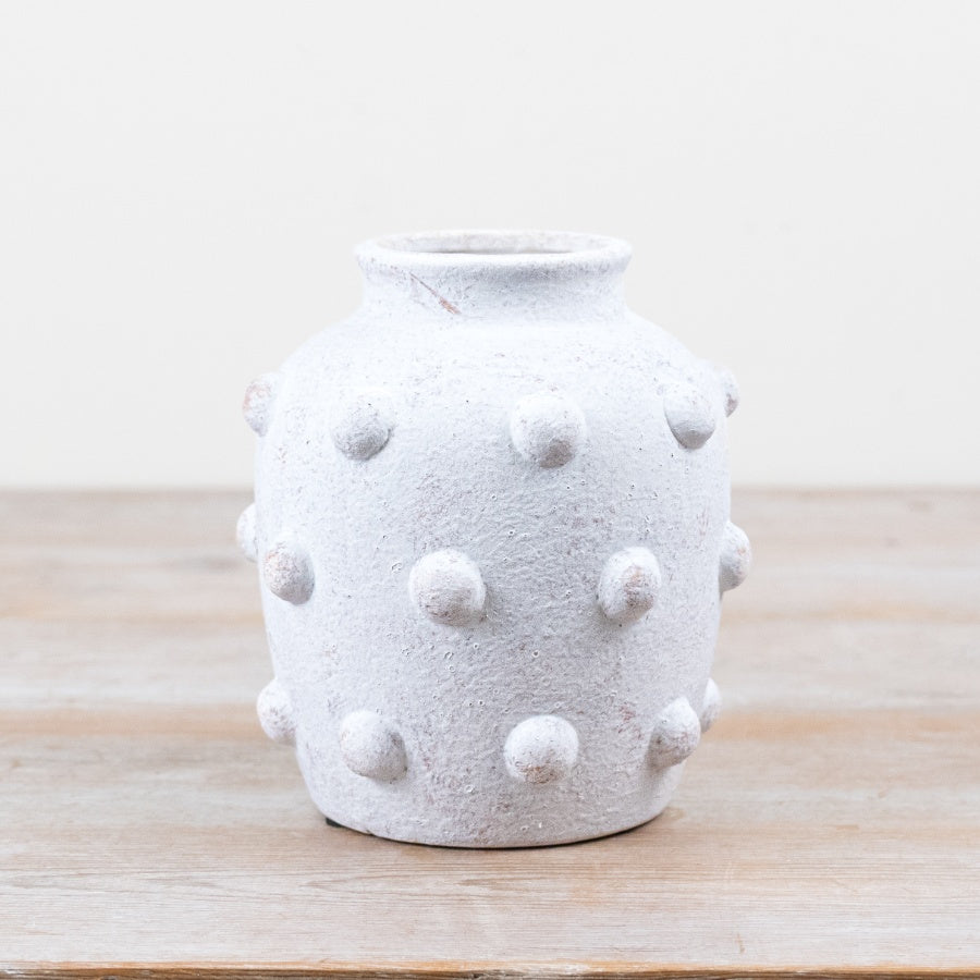 White Bobble Vase