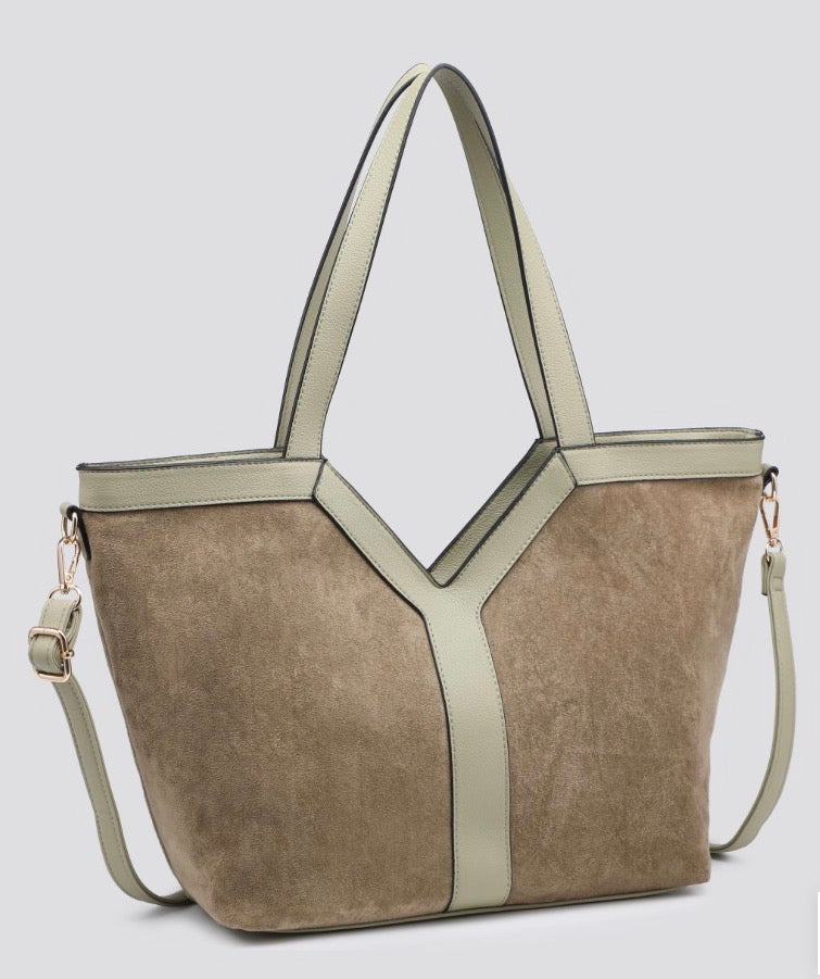 Y Suede Bag