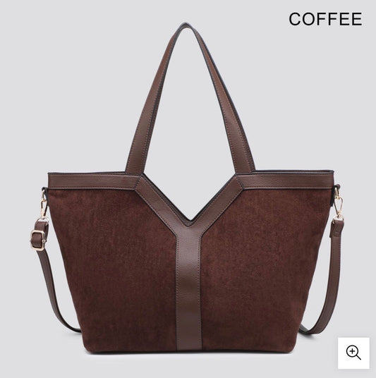 Y Suede Bag