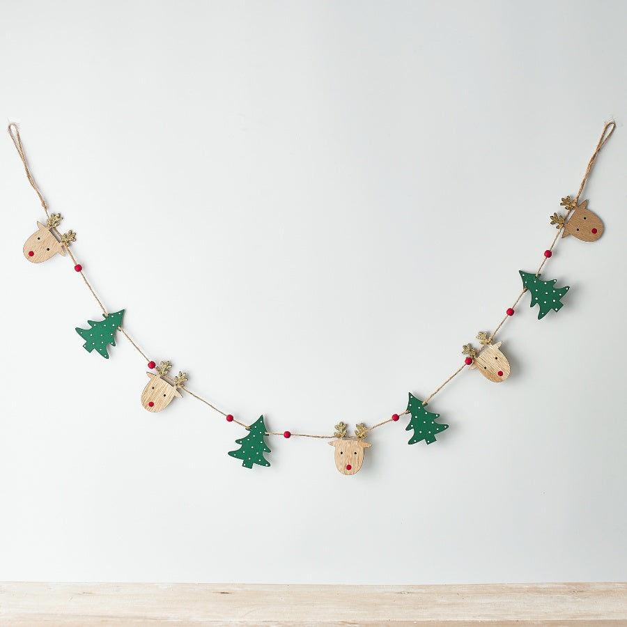 Reindeer Wooden Garden