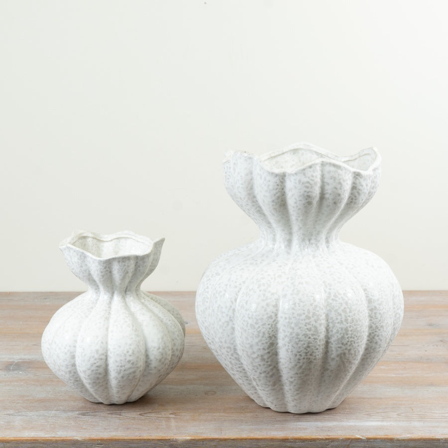 Textured Florence Ceramic Vase