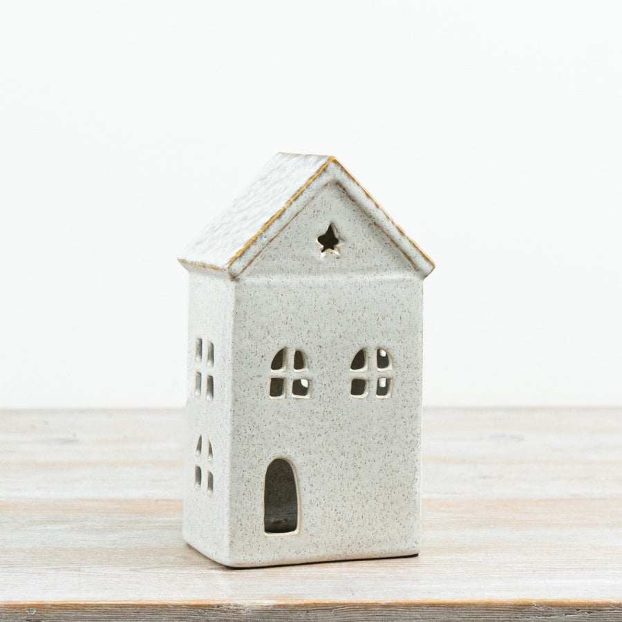 Ceramic Tea Light House