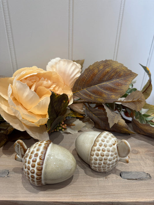 Reactive Glaze Acorn